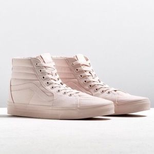 Rare Peach Blush Sk8 Hi Vans